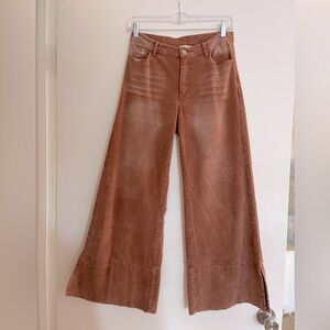 So Me Rust colored, vintage wash Corduroy pants